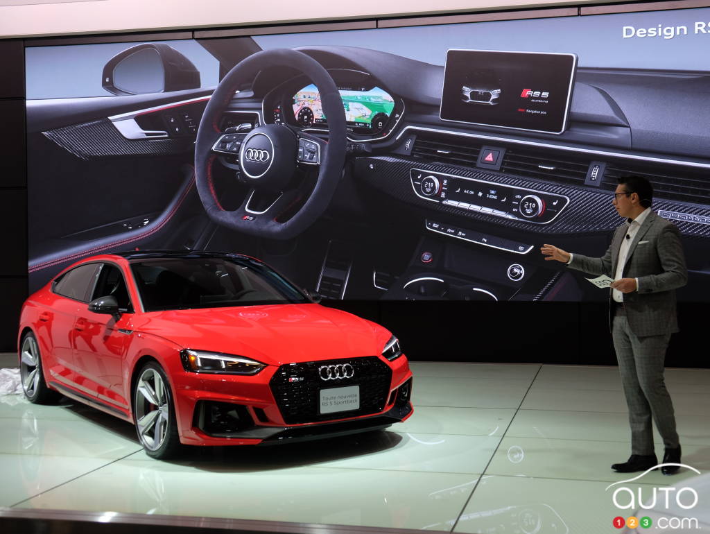 Audi at the 2019 Montreal International Auto Show